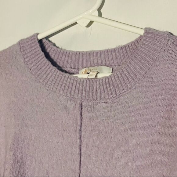 Kid's GB Girls Lavender Purple Fuzzy Sweater - Picture 3 of 8